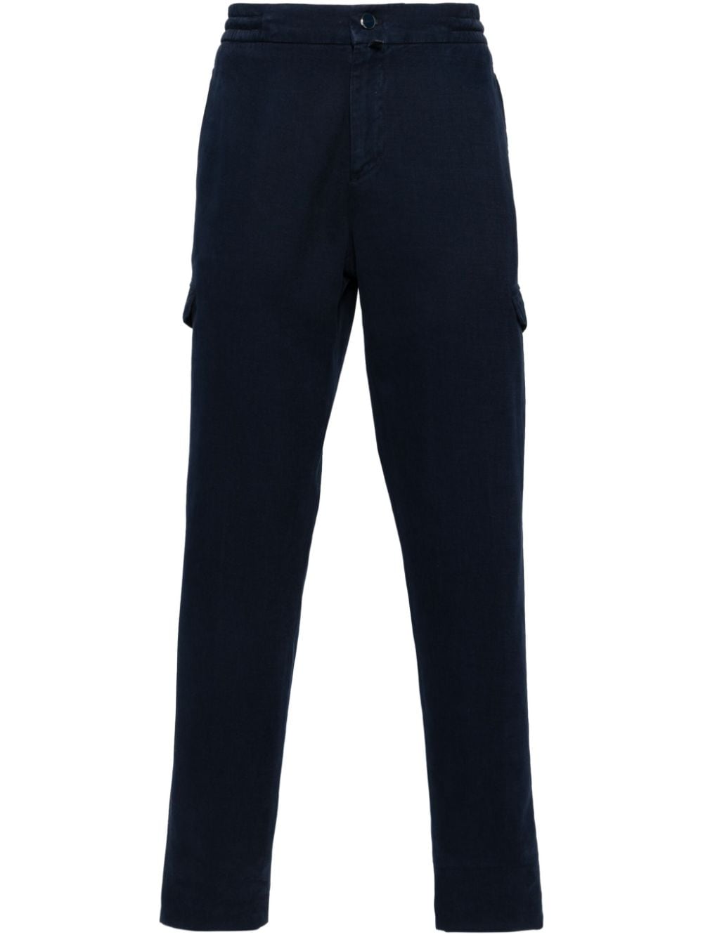 Kiton straight-leg cargo trousers - Blue von Kiton
