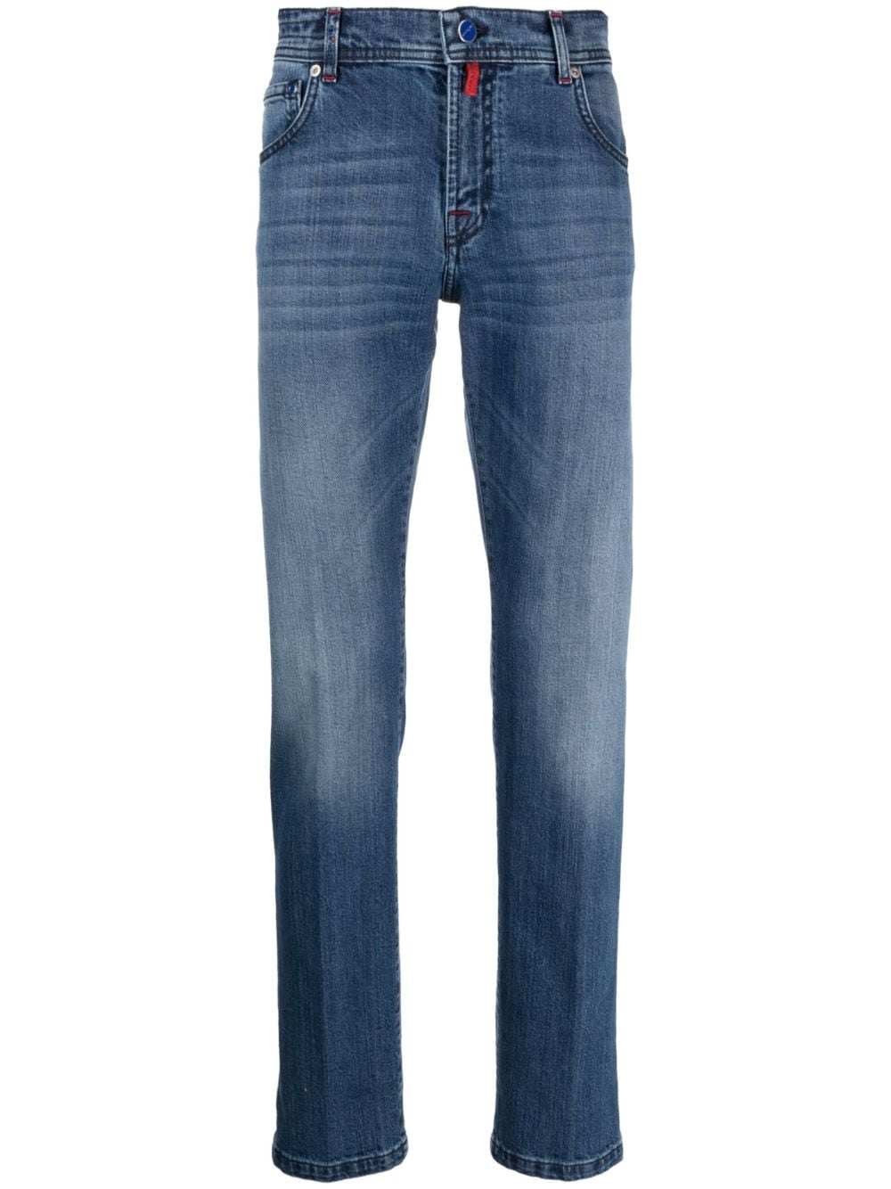 Kiton straight-leg denim jeans - Blue von Kiton