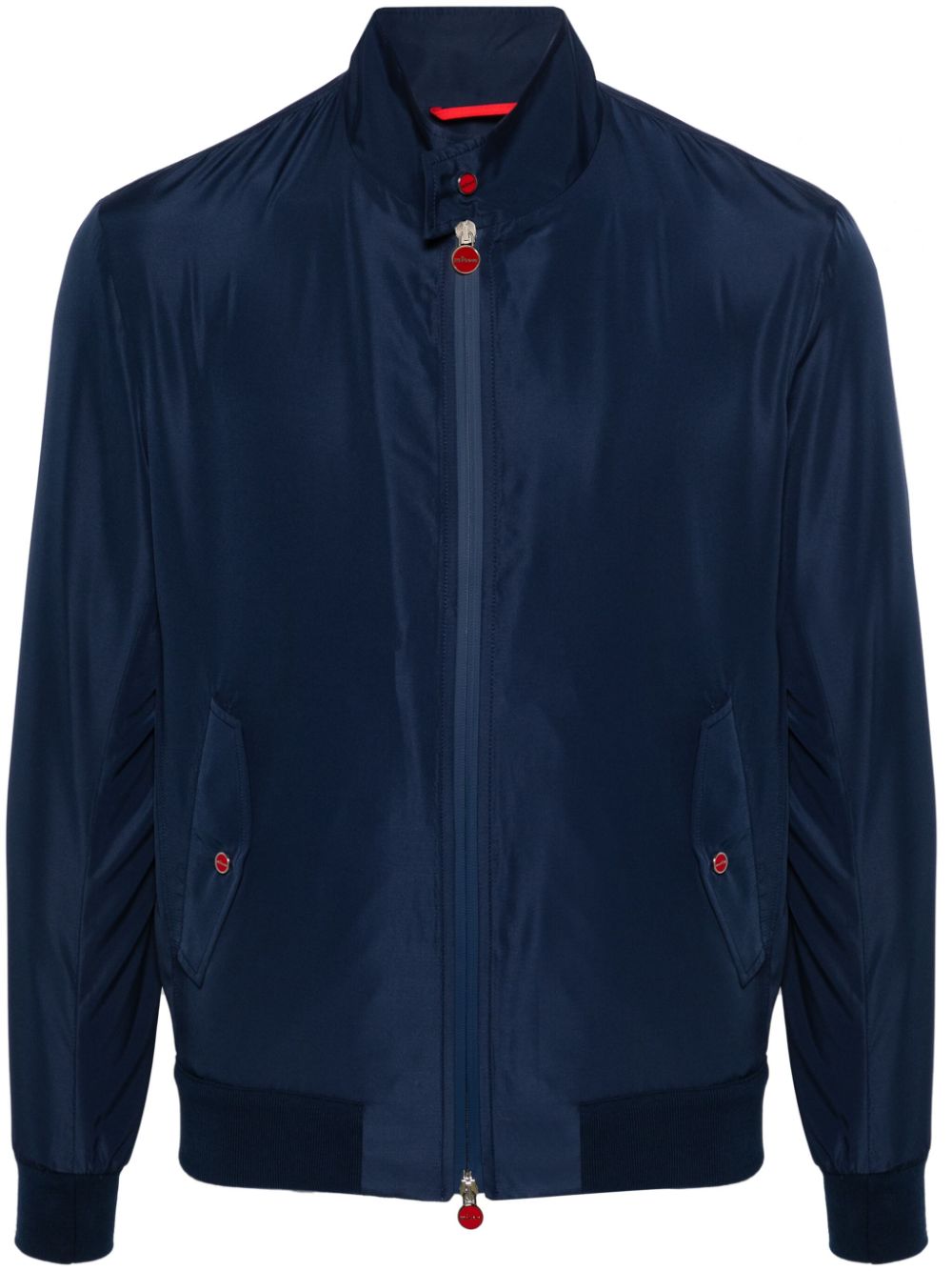 Kiton zipped lightweight jacket - Blue von Kiton