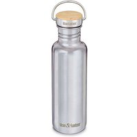 KLEAN KANTEEN Edelstahl Trinkflasche Reflect 800ml Bambus-Schraubverschluss Mirrored Stainless silber von Klean Kanteen