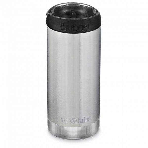 Klean Kanteen - TKWide Vacuum Insulated mit Café Cap - Isolierflasche Gr 355 ml grau von Klean Kanteen