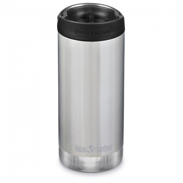 Klean Kanteen - TKWide Vacuum Insulated mit Café Cap - Isolierflasche Gr 592 ml grau von Klean Kanteen