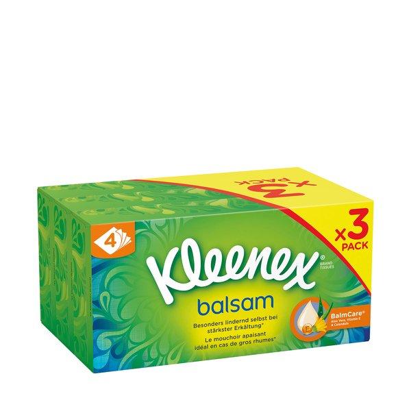 Taschentücher Balsam Trio-box Damen  3X56STK von Kleenex