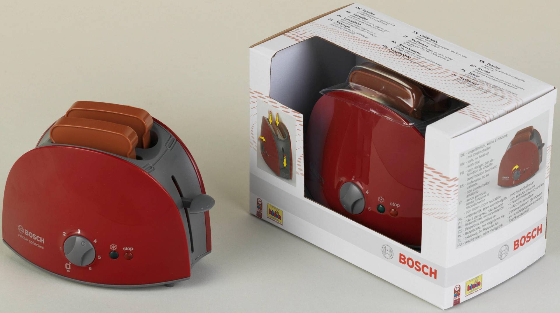 Klein Kinder-Toaster »Bosch Toaster«, mit Drehschalter von Klein