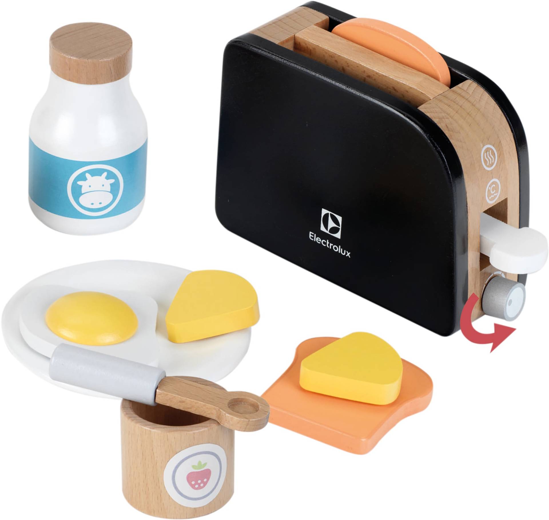 Klein Kinder-Toaster »Holzspielzeug, Electrolux, Holz«, mit Toastscheiben aus Holz von Klein