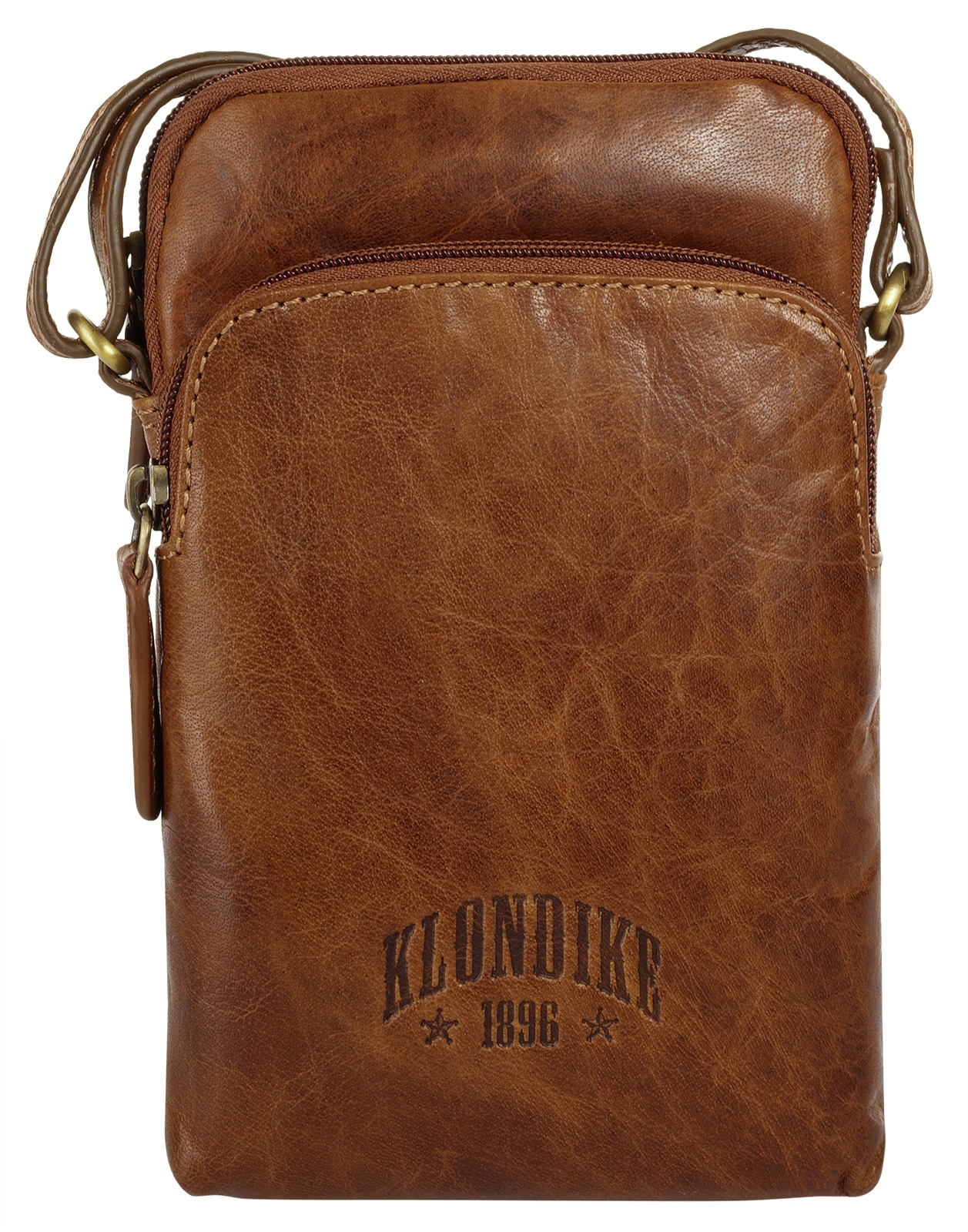 Klondike 1896 Umhängetasche, echt Leder von Klondike 1896