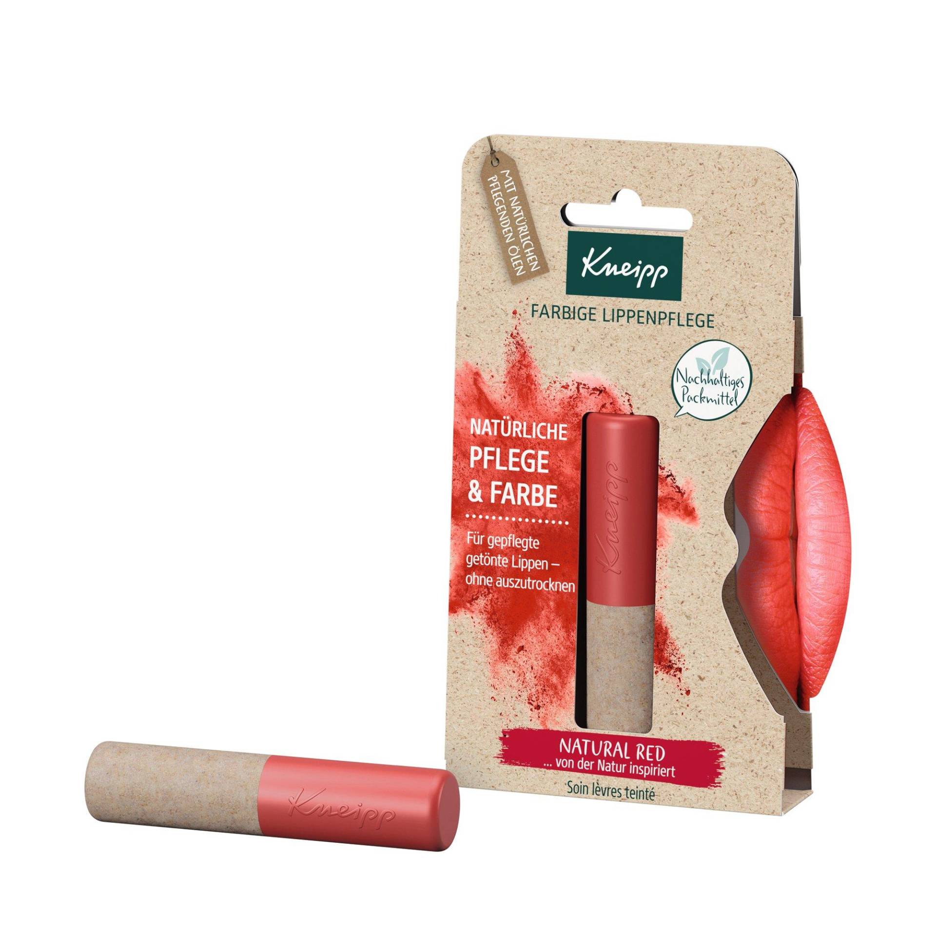 Lippenpflege Damen Natural Red 3.5 g von Kneipp