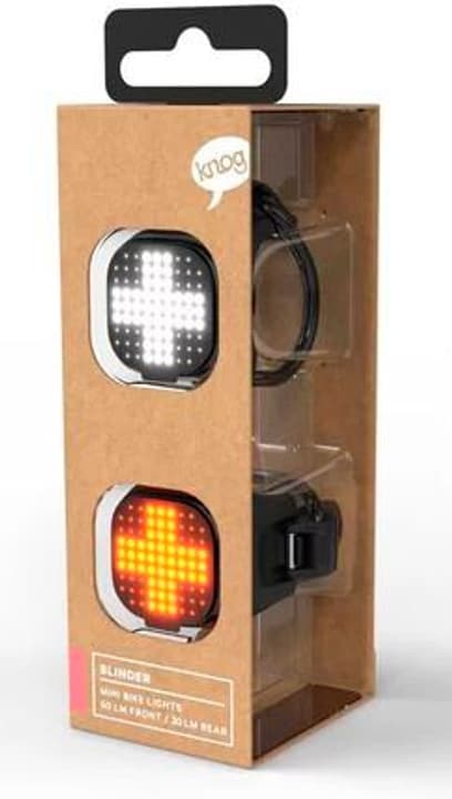 Knog Knog Lichtset Blinder Mini Cross black Velolicht Knog Knog Lichtset Blinder Mini Cross black Velolicht von Knog