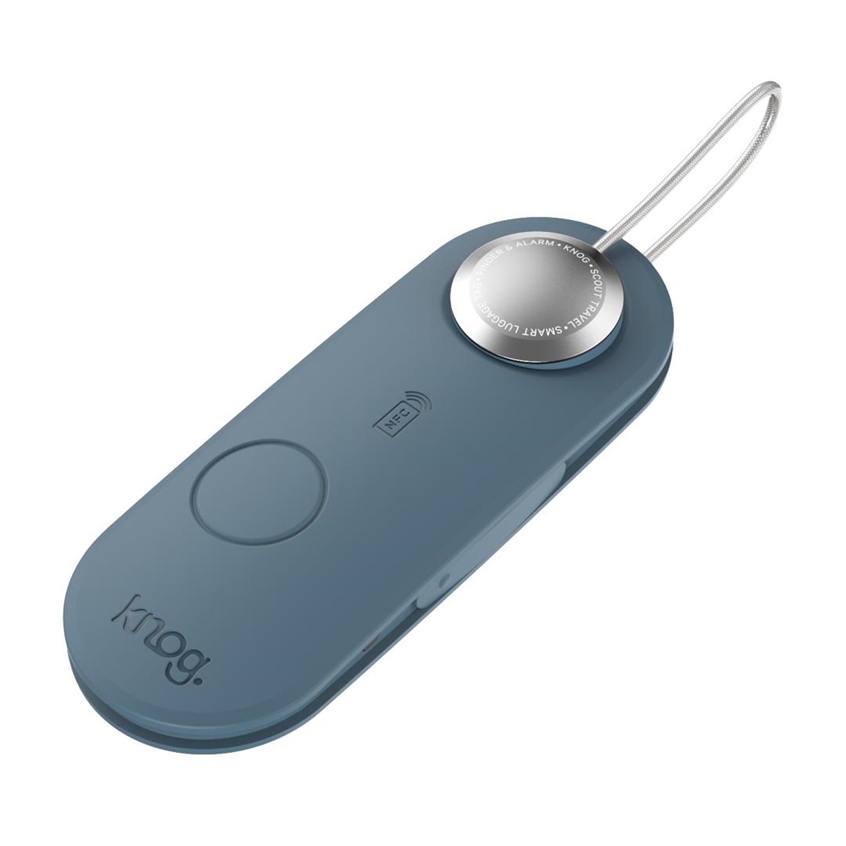 Scout Travel - Gepäckanhänger, Finder & Alarm, Blau Scout Travel - Gepäckanhänger, Finder & Alarm, Blau von Knog