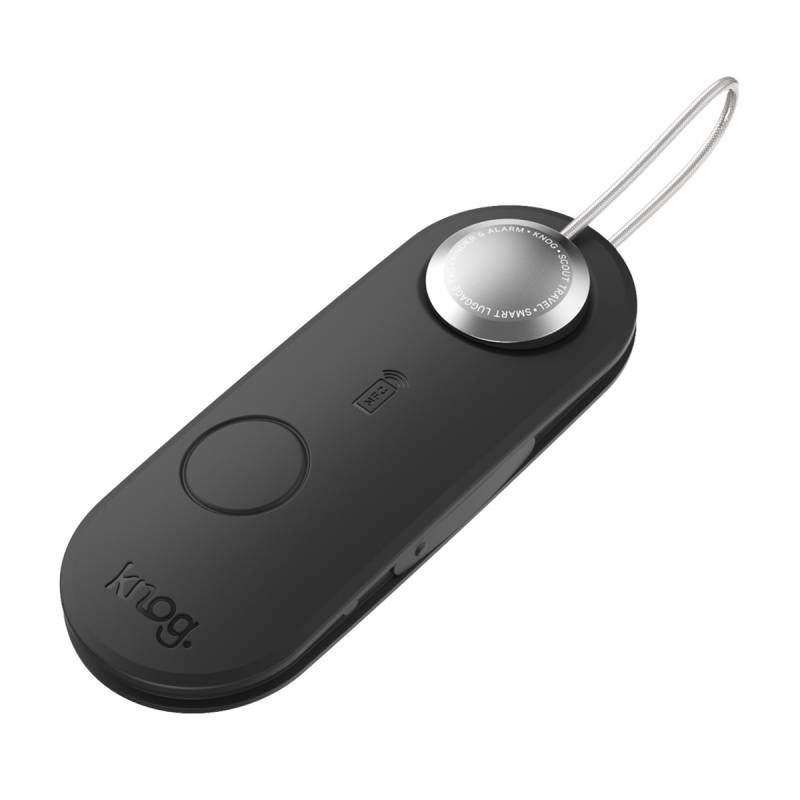 Scout Travel - Gepäckanhänger, Finder & Alarm, Schwarz von Knog