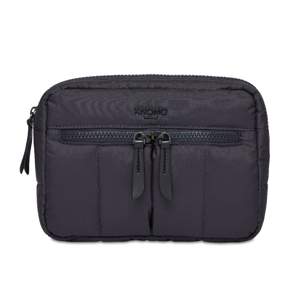 Dalston Palermo Crossbody Tasche in Dunkelgrau Dalston Palermo Crossbody Tasche in Dunkelgrau von Knomo