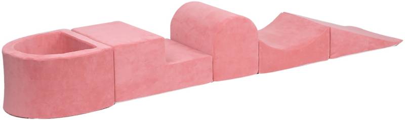Knorrtoys® Bällebad »Soft, Pink«, (5 tlg.), mit Spielblöcken; Made in Europe von Knorrtoys®
