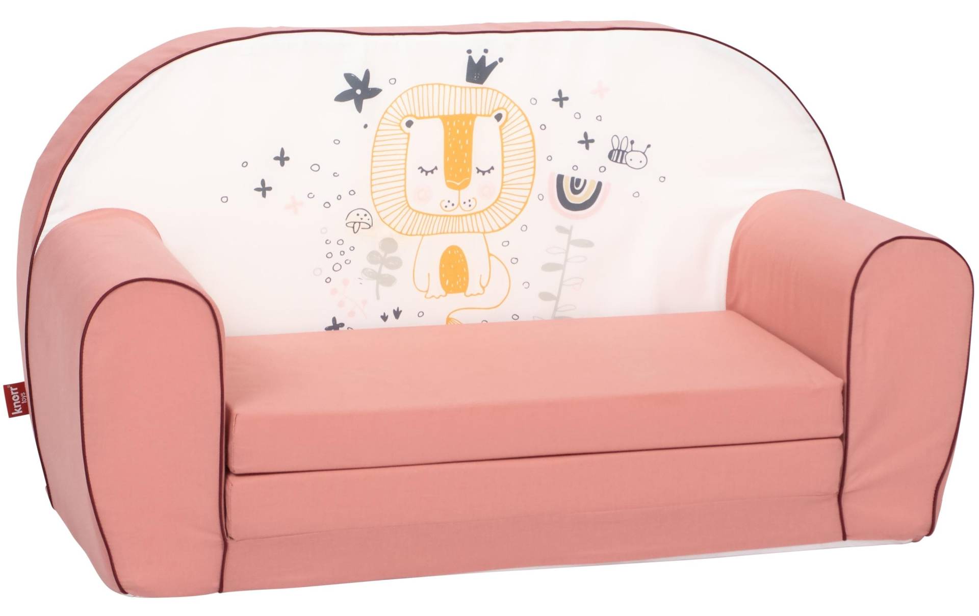 Knorrtoys® Kindersofa »Löwe Leo rose« von Knorrtoys®