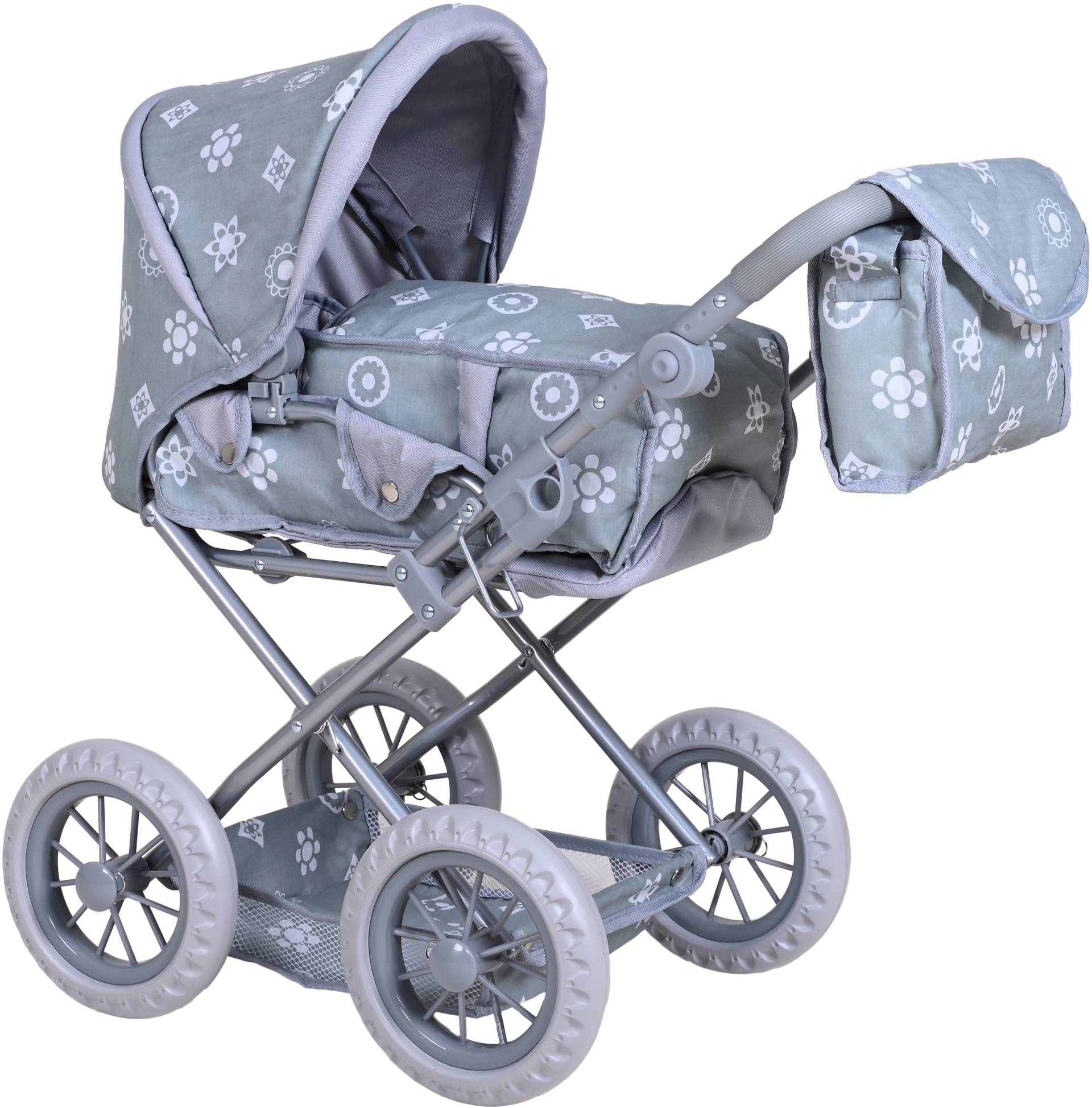 Knorrtoys® Kombi-Puppenwagen »Ruby - Royal Grey« von Knorrtoys®