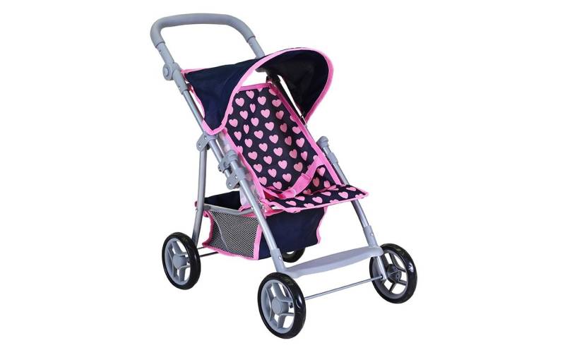 Knorrtoys® Puppenbuggy »Puppenbuggy Liba Pink Hearts« von Knorrtoys®