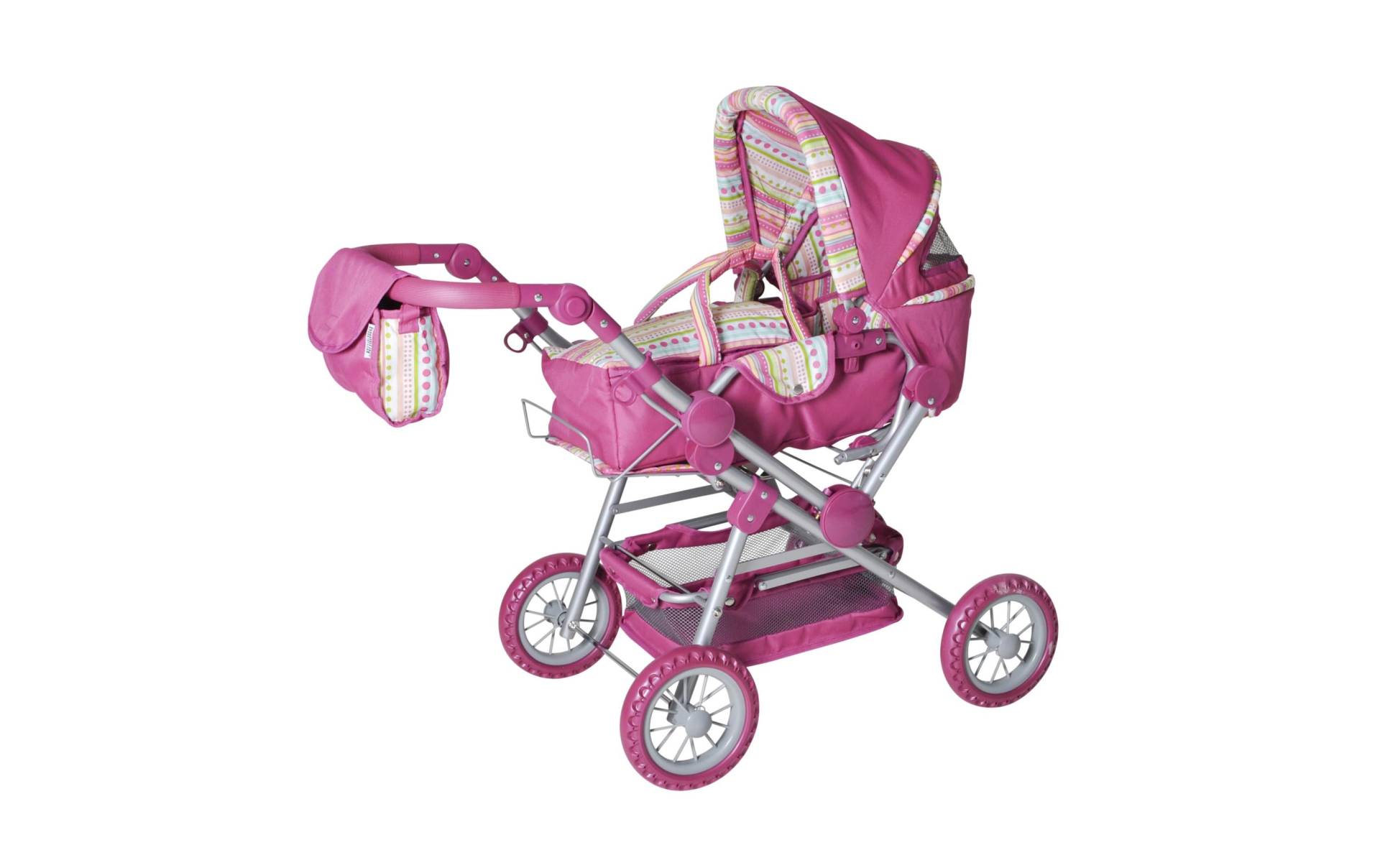 Knorrtoys® Puppenwagen »Twingo S Pink Stripe« von Knorrtoys®