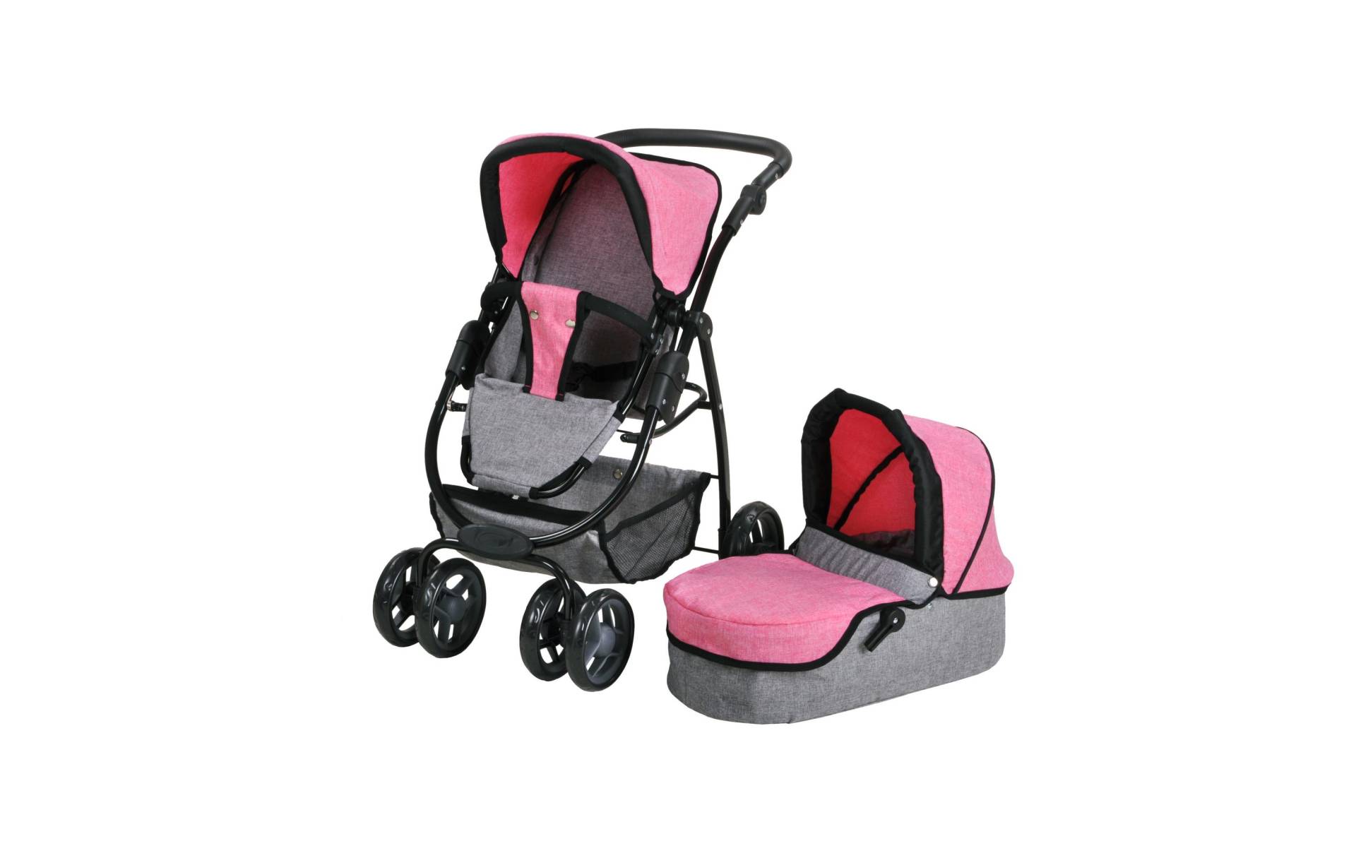 Knorrtoys® Puppenwagen »Coco jeans grey« von Knorrtoys®