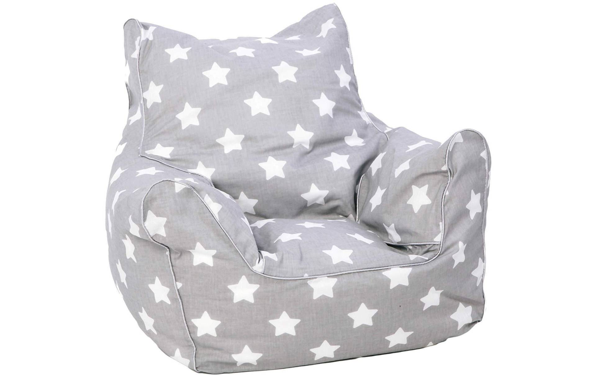 Knorrtoys® Sitzsack »Grey White Stars« von Knorrtoys®