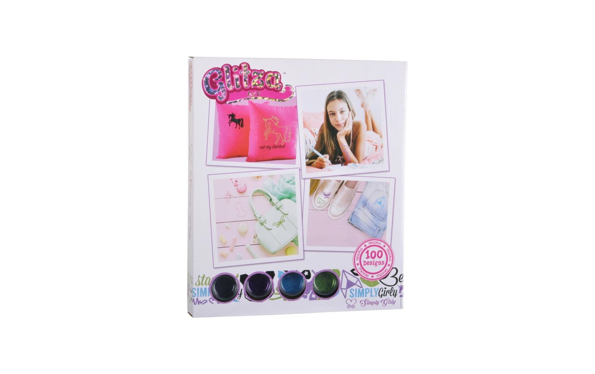 Knorrtoys® Schmuck-Tattoo »GLITZA Simply Girly«, (Set) von Knorrtoys®