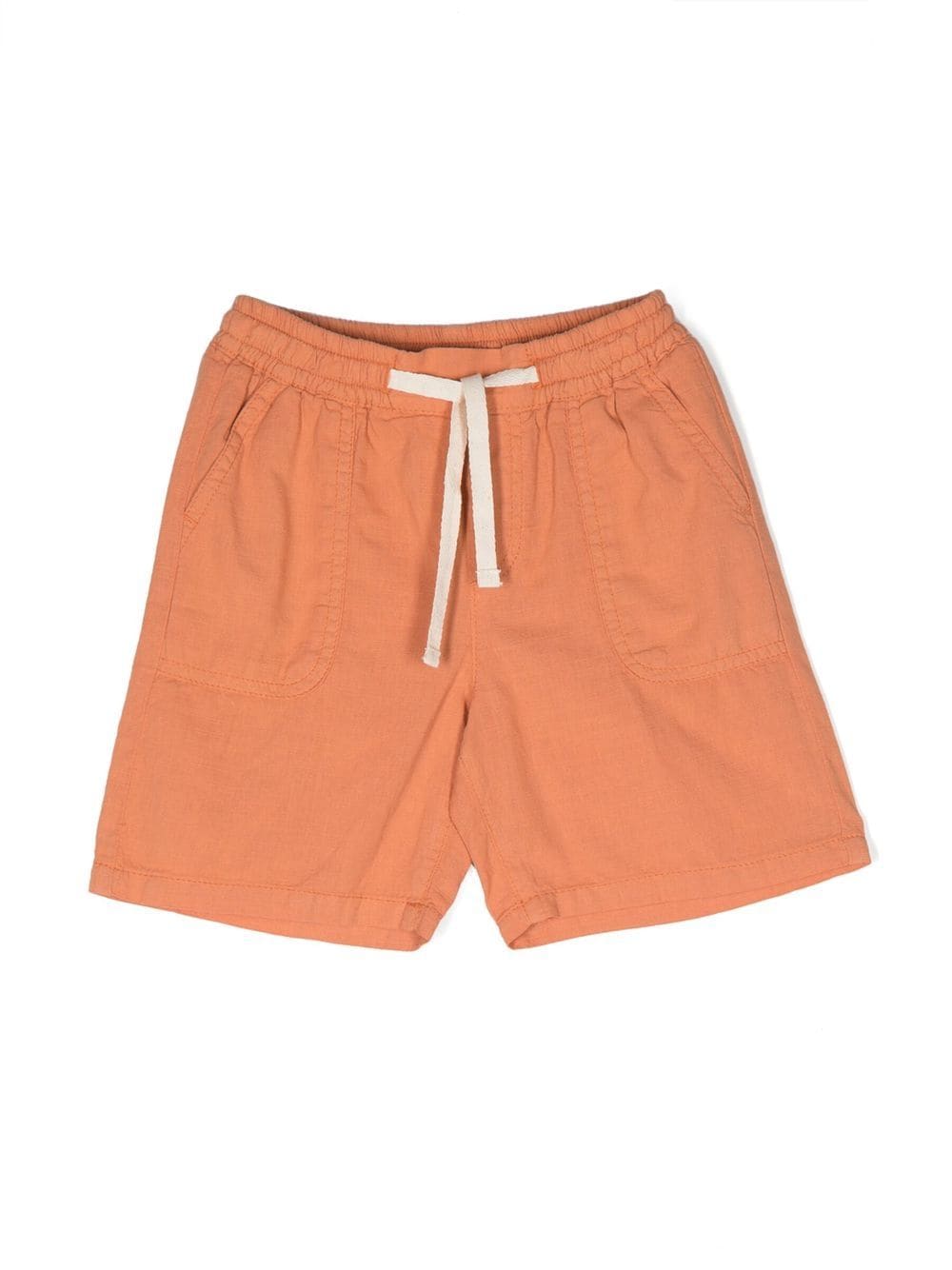 Knot Chris drawstring waistband shorts - Orange von Knot