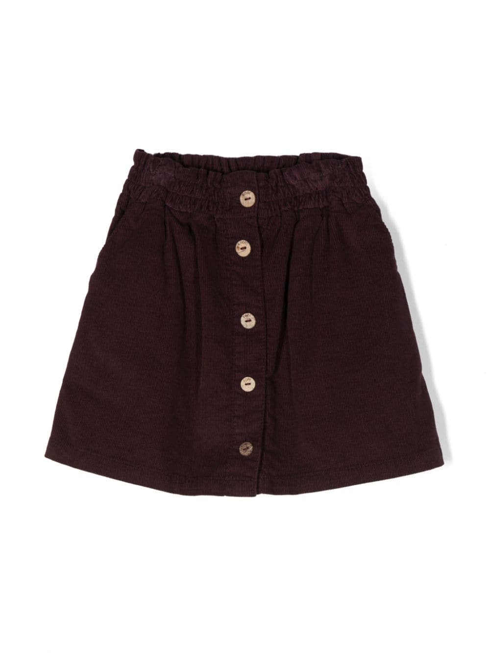 Knot Graciela button-up corduroy skirt - Purple von Knot