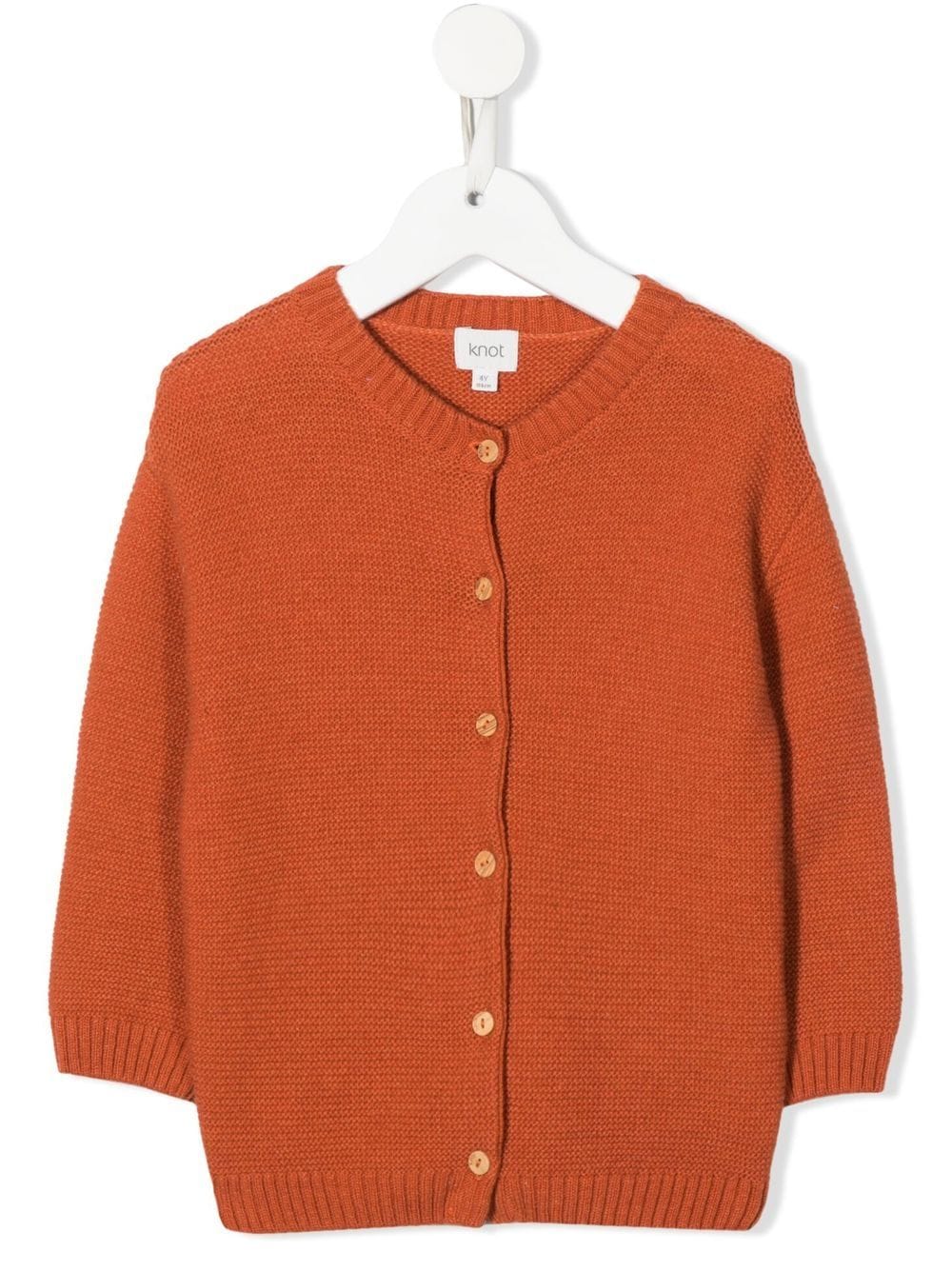 Knot Marselle knitted cardigan - Orange von Knot