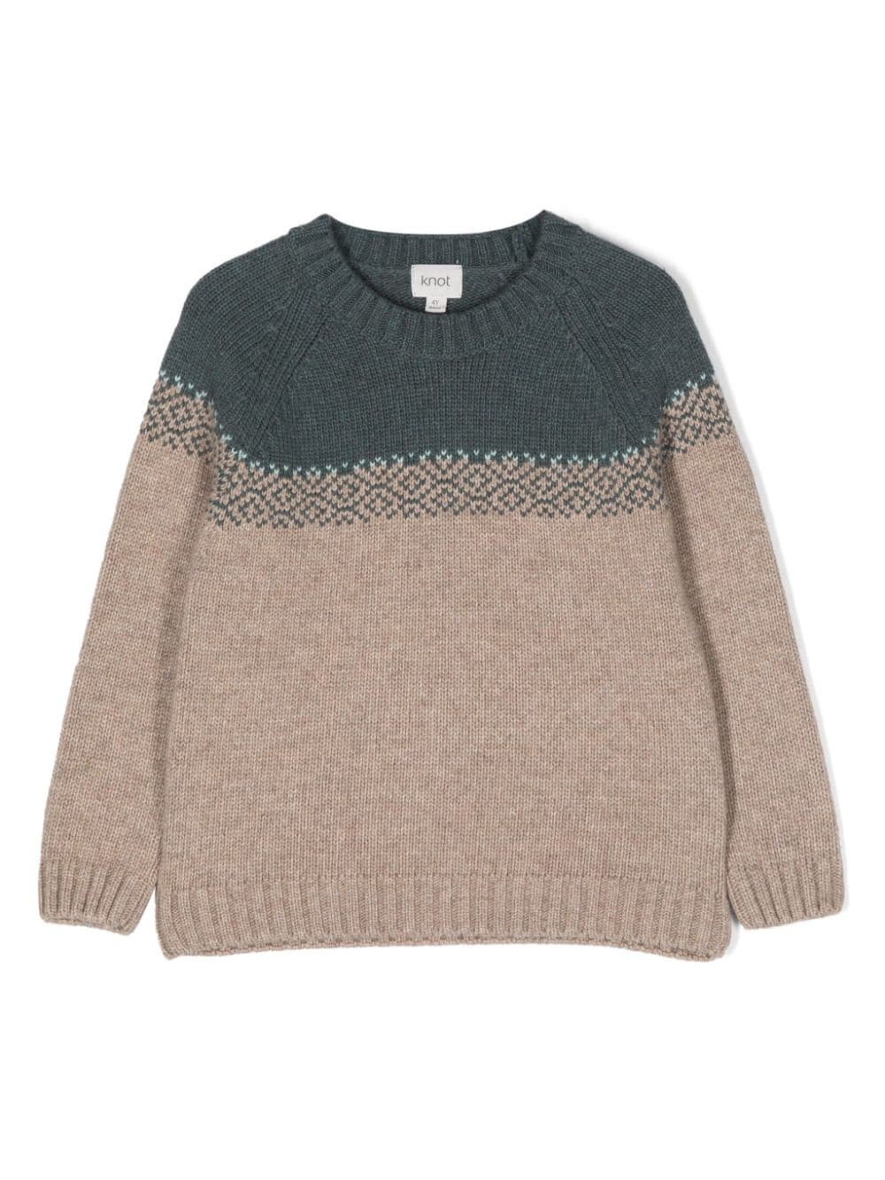 Knot Mountain chunky-knit jumper - Brown von Knot