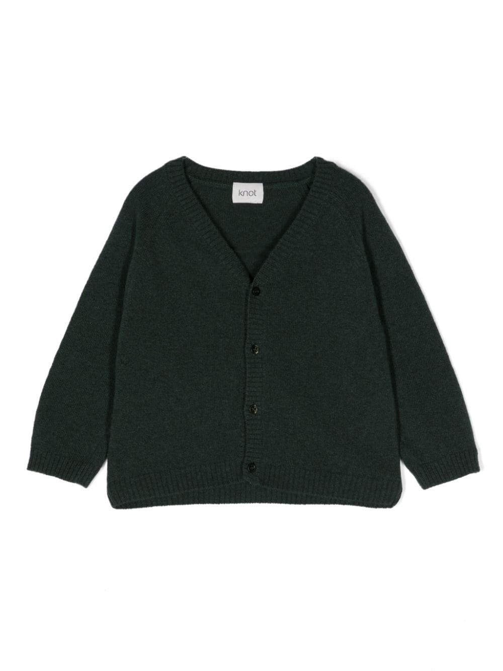 Knot Napoleon merino-wool cardigan - Green von Knot