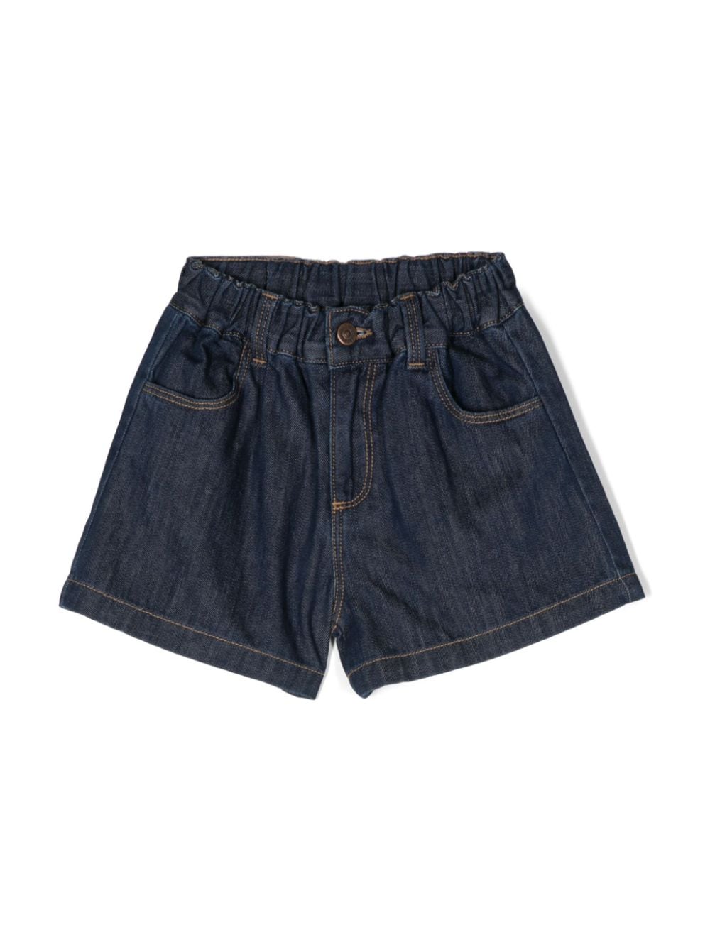 Knot Noa cotton denim shorts - Blue von Knot