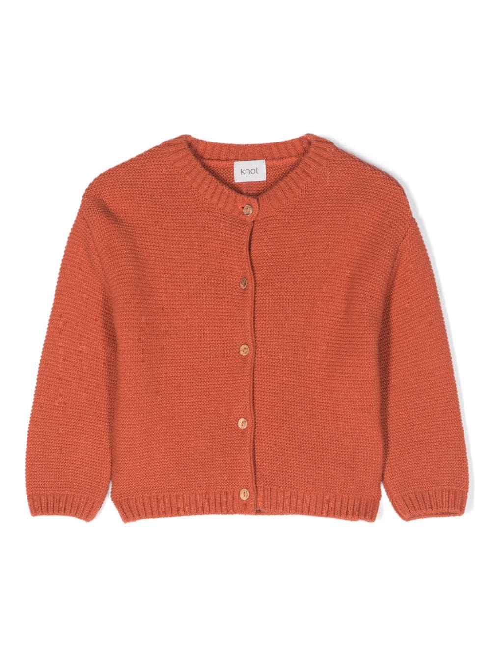 Knot Samantha button-up cardigan - Orange von Knot