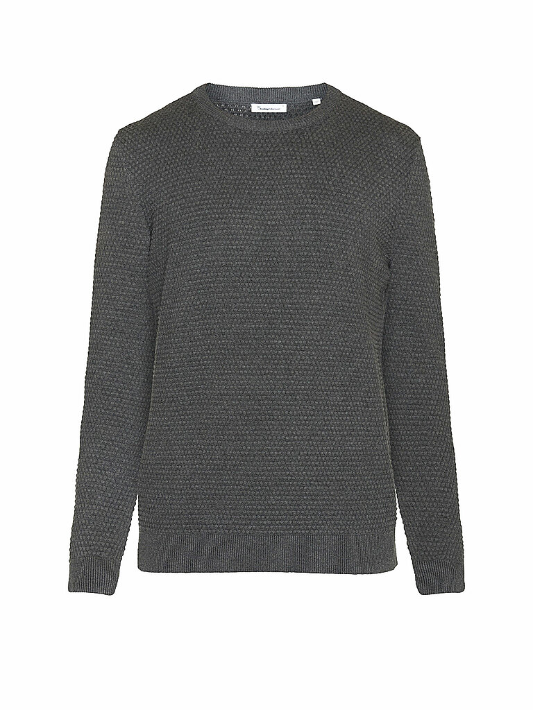 KNOWLEDGE COTTON APPAREL Strickjacke grau | M KNOWLEDGE COTTON APPAREL Strickjacke grau | M von Knowledge Cotton Apparel