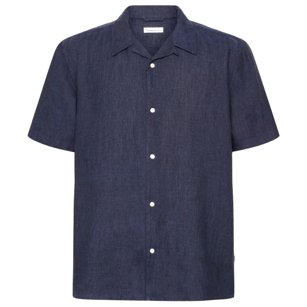 KnowledgeCotton Apparel - Box S/S Linen Shirt - Hemd Gr XXL blau KnowledgeCotton Apparel - Box S/S Linen Shirt - Hemd Gr XXL blau von KnowledgeCotton Apparel