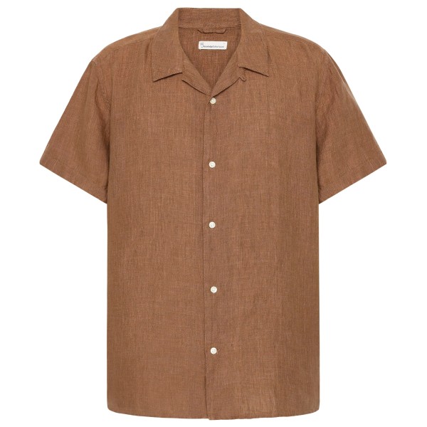 KnowledgeCotton Apparel - Box S/S Linen Shirt - Hemd Gr XXL braun KnowledgeCotton Apparel - Box S/S Linen Shirt - Hemd Gr XXL braun von KnowledgeCotton Apparel