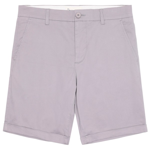 KnowledgeCotton Apparel - Chuck Regular Chino Poplin Shorts Vegan - Freizeithose Gr 32 lila von KnowledgeCotton Apparel