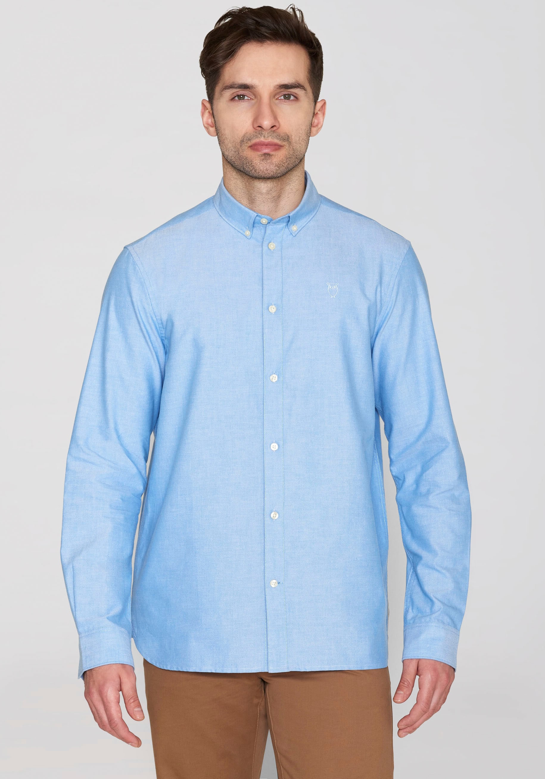 KnowledgeCotton Apparel Langarmhemd »HARALD«, mit Button-Down-Kragen KnowledgeCotton Apparel Langarmhemd »HARALD«, mit Button-Down-Kragen von KnowledgeCotton Apparel