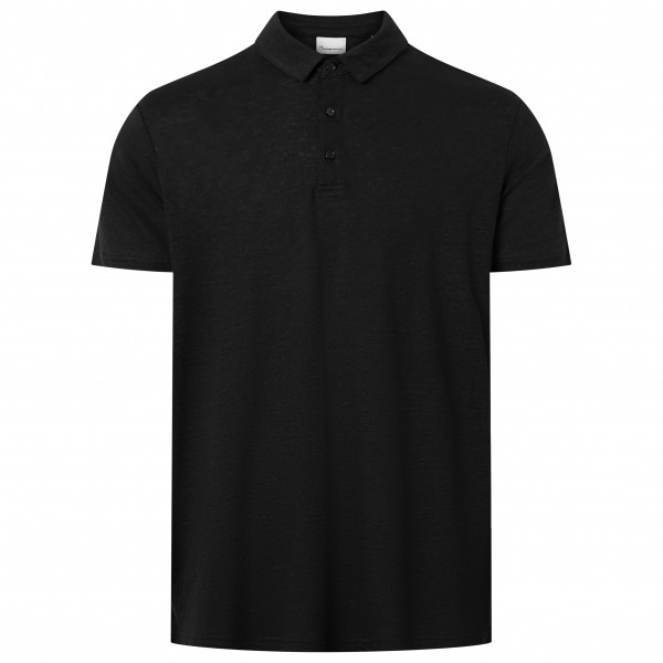 KnowledgeCotton Apparel - Linen Polo - Polo-Shirt Gr XXL schwarz KnowledgeCotton Apparel - Linen Polo - Polo-Shirt Gr XXL schwarz von KnowledgeCotton Apparel