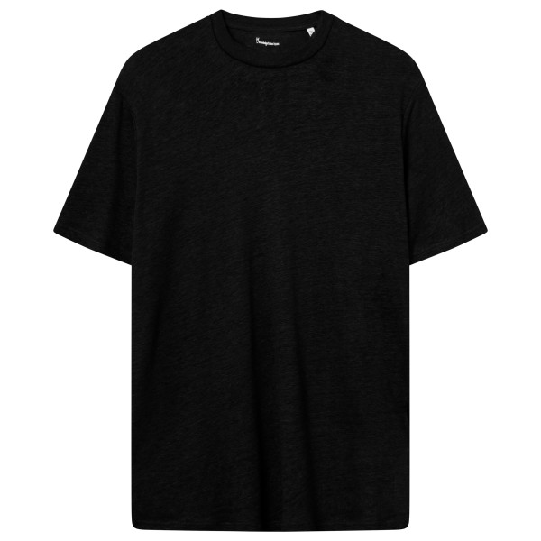 KnowledgeCotton Apparel - Linen T-Shirt - T-Shirt Gr XXL schwarz KnowledgeCotton Apparel - Linen T-Shirt - T-Shirt Gr XXL schwarz von KnowledgeCotton Apparel