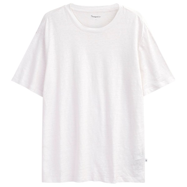 KnowledgeCotton Apparel - Linen T-Shirt - T-Shirt Gr XXL weiß von KnowledgeCotton Apparel