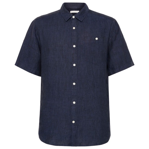 KnowledgeCotton Apparel - Regular Linen S/S Shirt - Hemd Gr XXL blau KnowledgeCotton Apparel - Regular Linen S/S Shirt - Hemd Gr XXL blau von KnowledgeCotton Apparel
