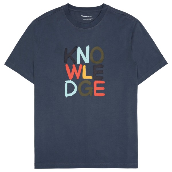 KnowledgeCotton Apparel - Regular S/S Heavy Single - T-Shirt Gr 3XL blau KnowledgeCotton Apparel - Regular S/S Heavy Single - T-Shirt Gr 3XL blau von KnowledgeCotton Apparel