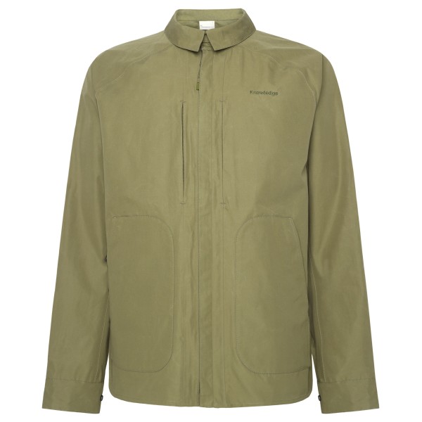 KnowledgeCotton Apparel - Vent Canvas 200 Classic Overshirt - Windjacke Gr XL oliv von KnowledgeCotton Apparel