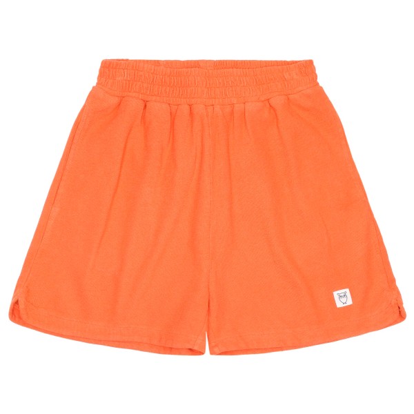 KnowledgeCotton Apparel - Women's Posey Elastic Waist Bouclé - Shorts Gr L;M;S;XL;XS;XXL blau;orange von KnowledgeCotton Apparel