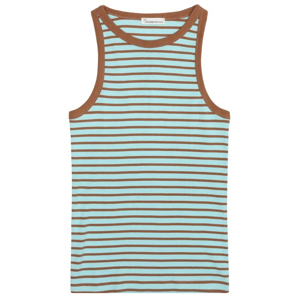 KnowledgeCotton Apparel - Women's Striped Racer Rib Top - Top Gr M grau KnowledgeCotton Apparel - Women's Striped Racer Rib Top - Top Gr M grau von KnowledgeCotton Apparel