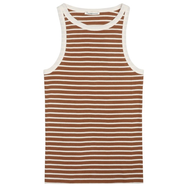 KnowledgeCotton Apparel - Women's Striped Racer Rib Top - Top Gr XXL braun KnowledgeCotton Apparel - Women's Striped Racer Rib Top - Top Gr XXL braun von KnowledgeCotton Apparel