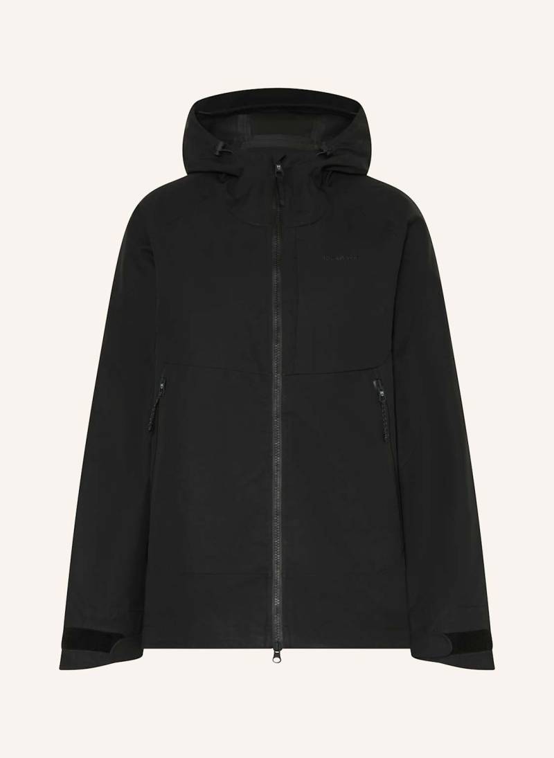 Knowledgecotton Apparel Funktionsjacke Vent Canvas 270™ schwarz von KnowledgeCotton Apparel