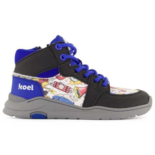 Koel - Kid's Samu Print - Barfussschuhe Gr 34 grau von Koel
