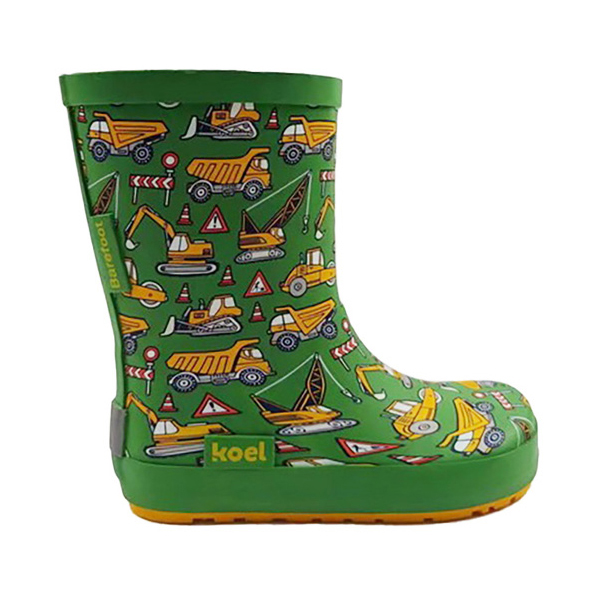 Koel - Kid's Wellie Bare Multi - Barfussschuhe Gr 26 oliv von Koel