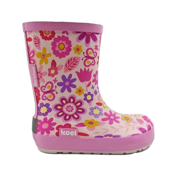 Koel - Kid's Wellie Bare Multi - Barfussschuhe Gr 30 rosa von Koel