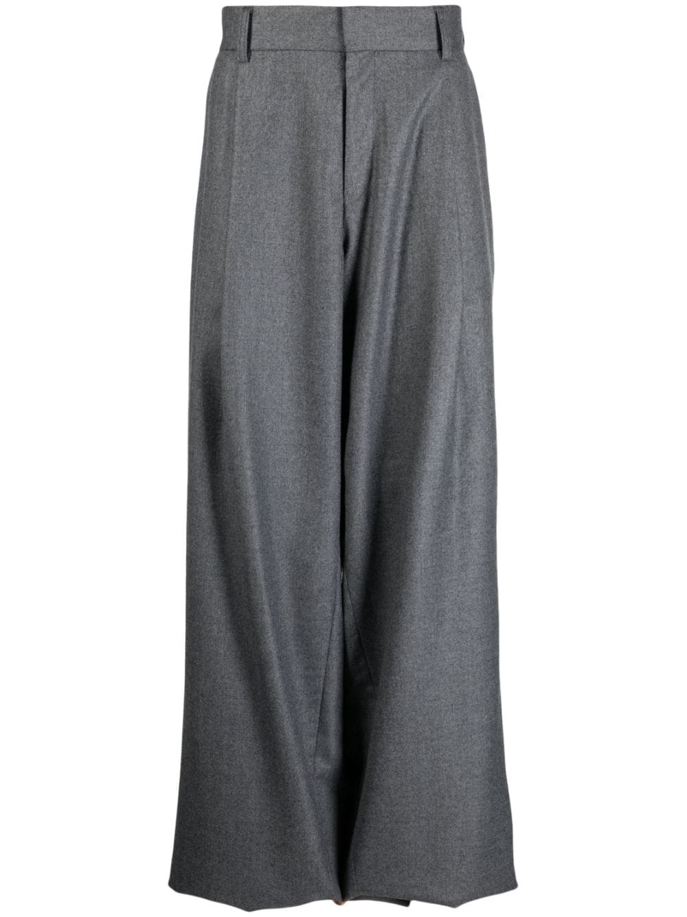 Kolor tailored wide-leg trousers - Grey von Kolor