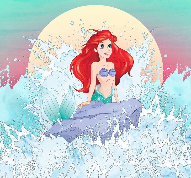Komar Vliestapete »Digitaldruck Vlies - Ariel Rise - Grösse 300 x 280 cm«, bedruckt, Kinderzimmer von Komar